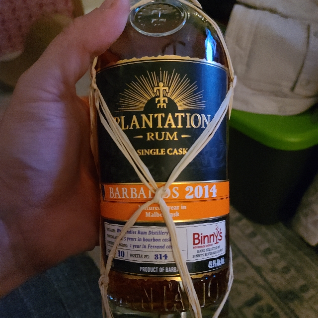 Plantation Barbados 2014 (Aged 1 yr in Malbec Barrel)