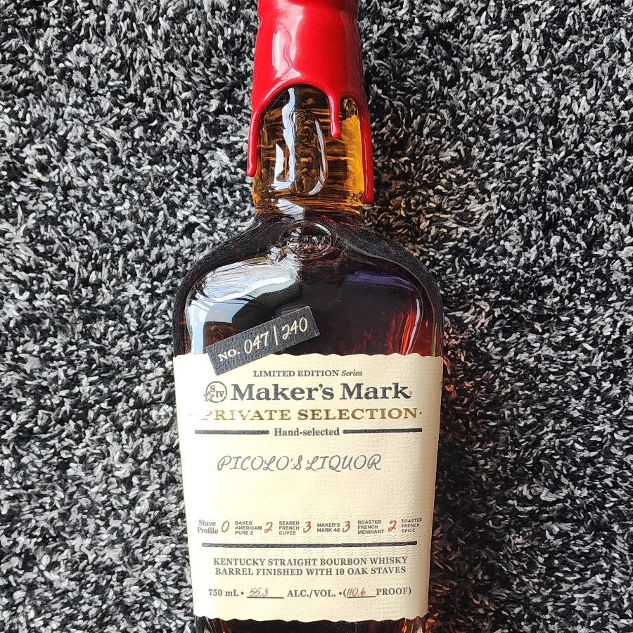 Maker's Mark Private Selection, Limited Edition Series, Hand-Selected by Picolo's Liquor