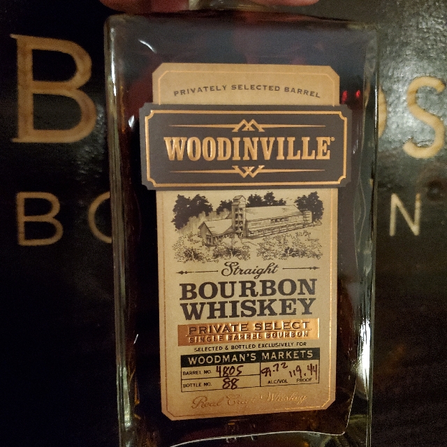 Woodinville Private Select Single Barrel (Woodman's Pick - Barrel #4805)