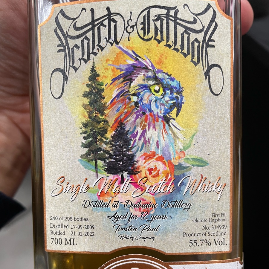 Dailuaine 12Y 55.7% Scotch & Tatoo's
