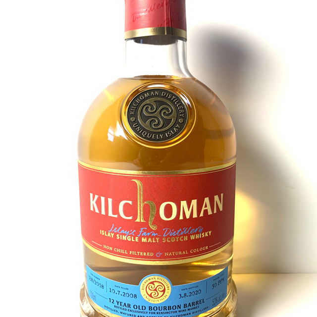 Kilchoman 12 Year KWM Bourbon Cask 338