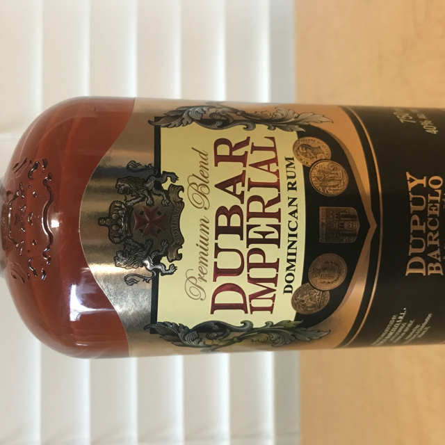 Premium blend dubar imperial Dominican rum