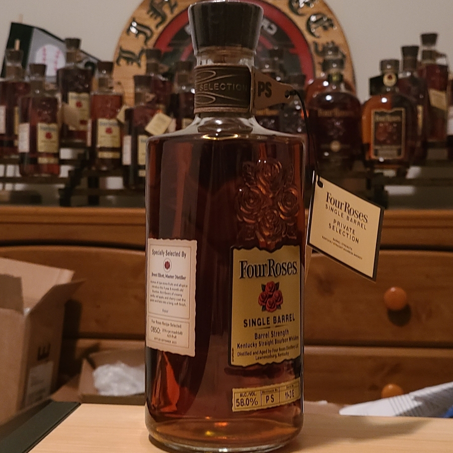 Four Roses Single Barrel Barrel Strength (OBSO PS 11*3E - Brent Elliot)