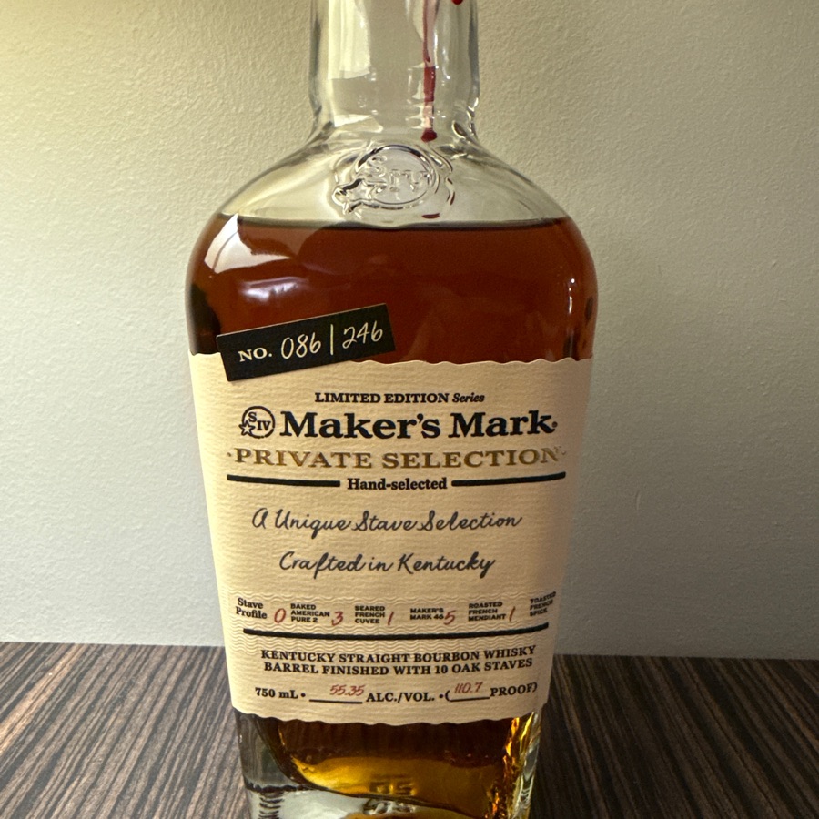 Maker's Mark Private Selection "A Unique Stave Selection" for Premier Wine & Spirits