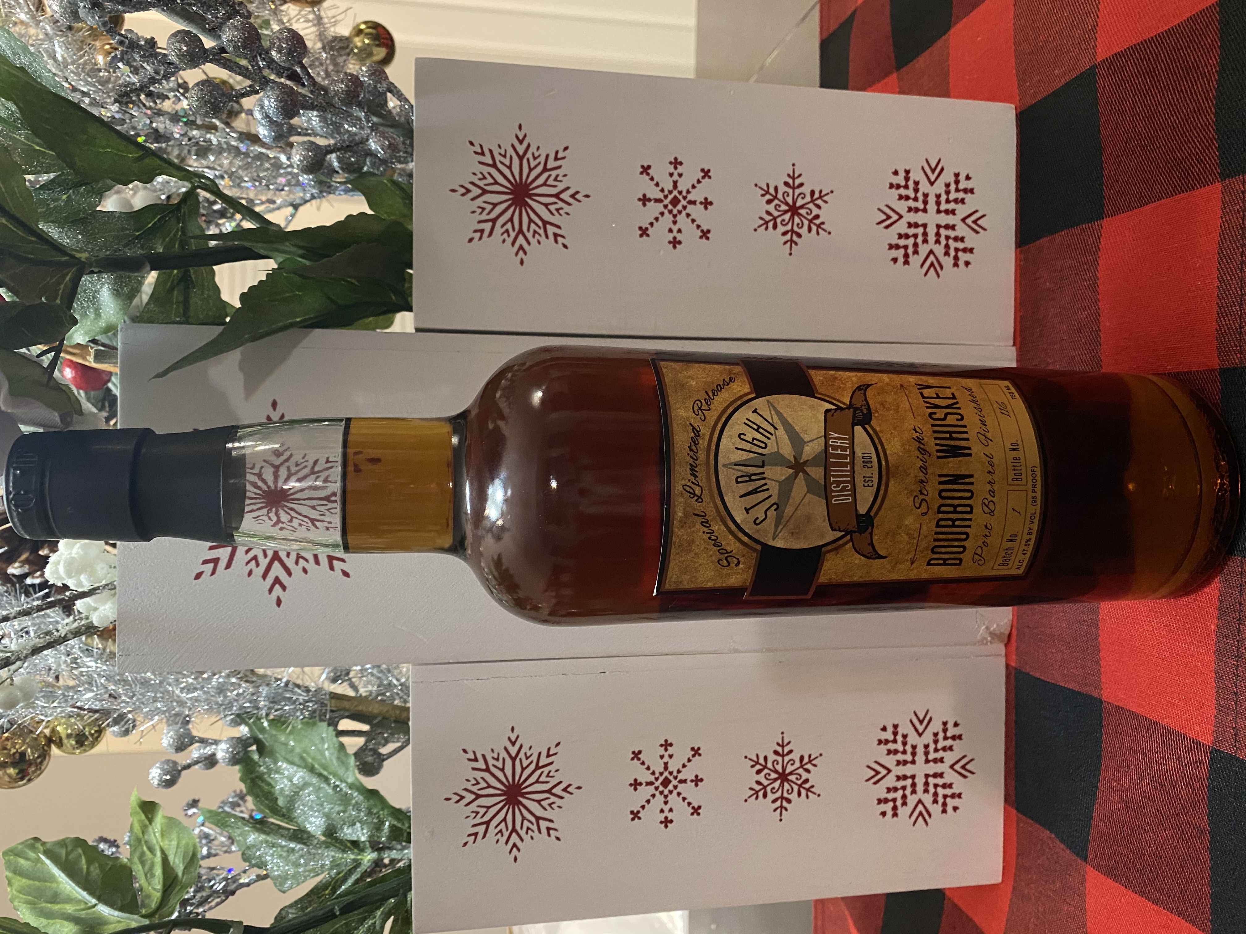 Starlight Straight Bourbon Whiskey Port Barrel Finished (Special Limited Release)