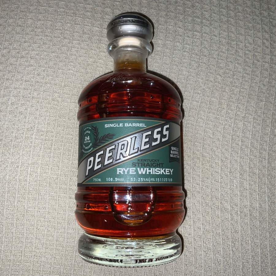 Peerless Single Barrel 24 Month Straight Rye Whiskey - S'MORE