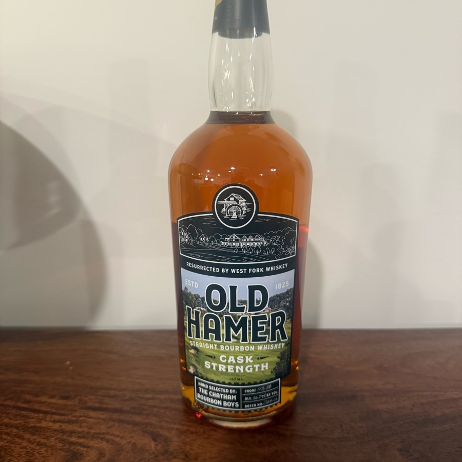 Old Hamer Cask Strength Single Barrel - Chatham Bourbon Boys Pick