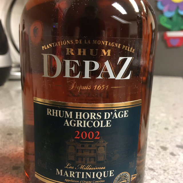 Depaz Single Cask 2002 Hors D'Age