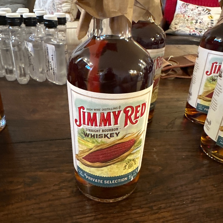 High Wire Distilling Jimmy Red Straight Bourbon Whiskey Private Selection By Seelbach's Barrel #536