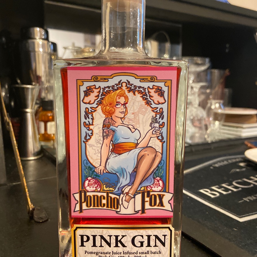 Poncho Fox Pink Gin