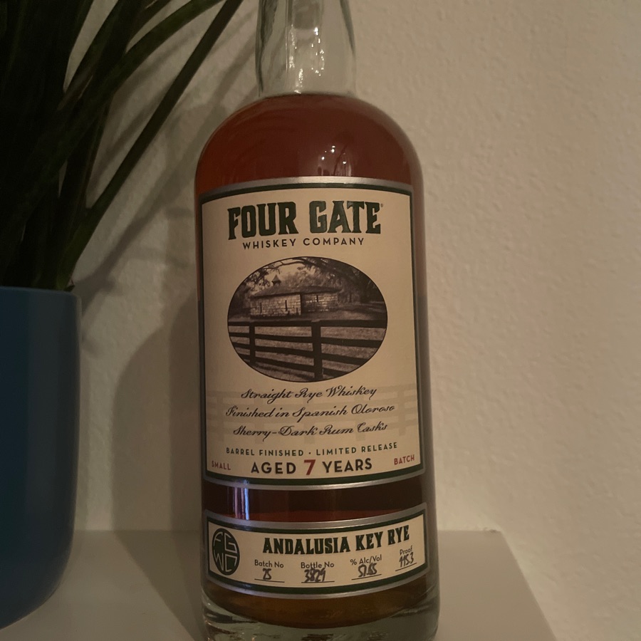 Four Gate Andalusia Key Rye (Batch 25)