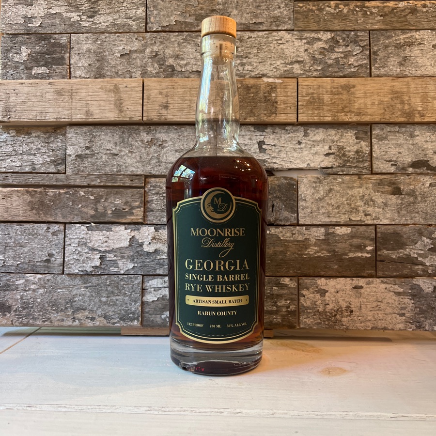 Moonrise Distillert Georgia Single Barrel Rye