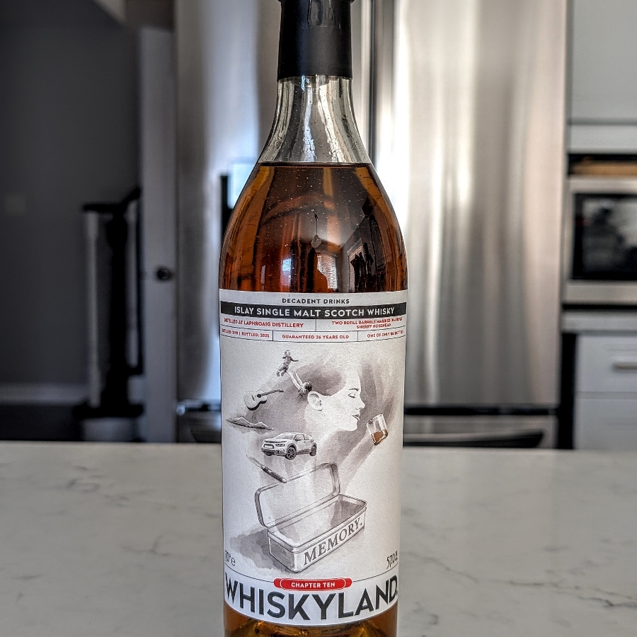Whiskyland Laphroaig 1998 26 Year Single Malt Scotch Whisky