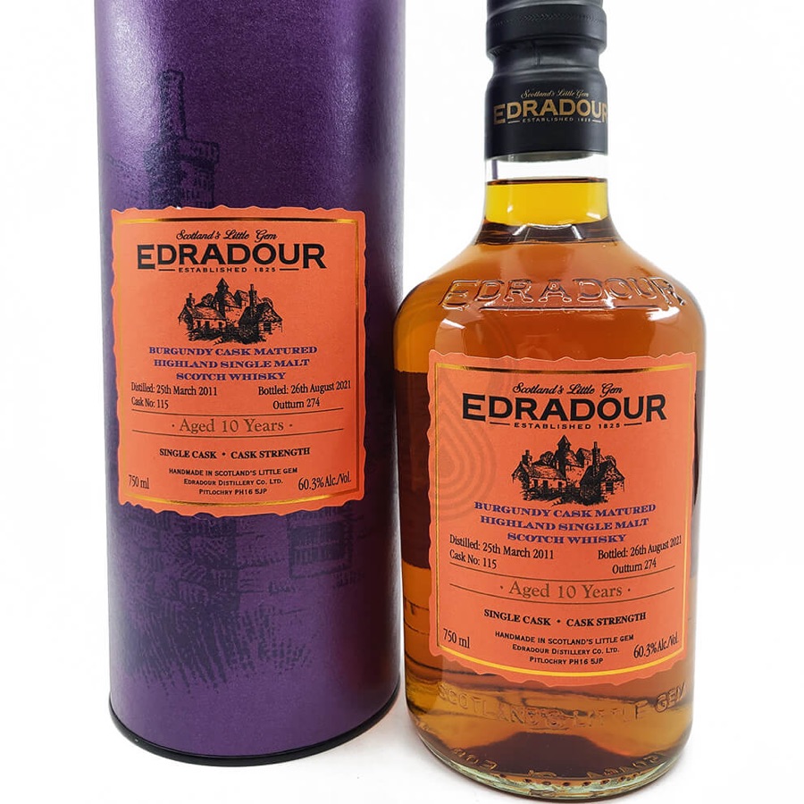 Edradour 10 Burgundy Cask #114