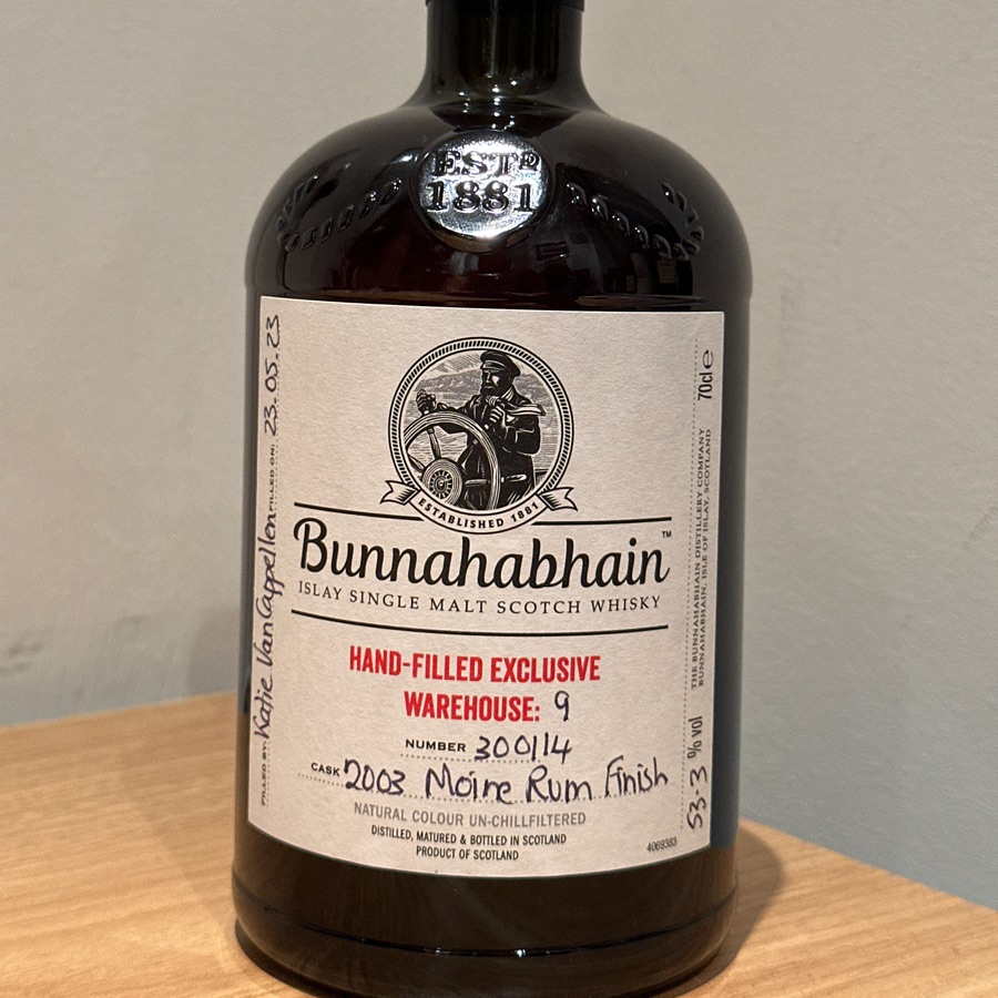 Bunnahabhain 2003 Moine Rum Finish