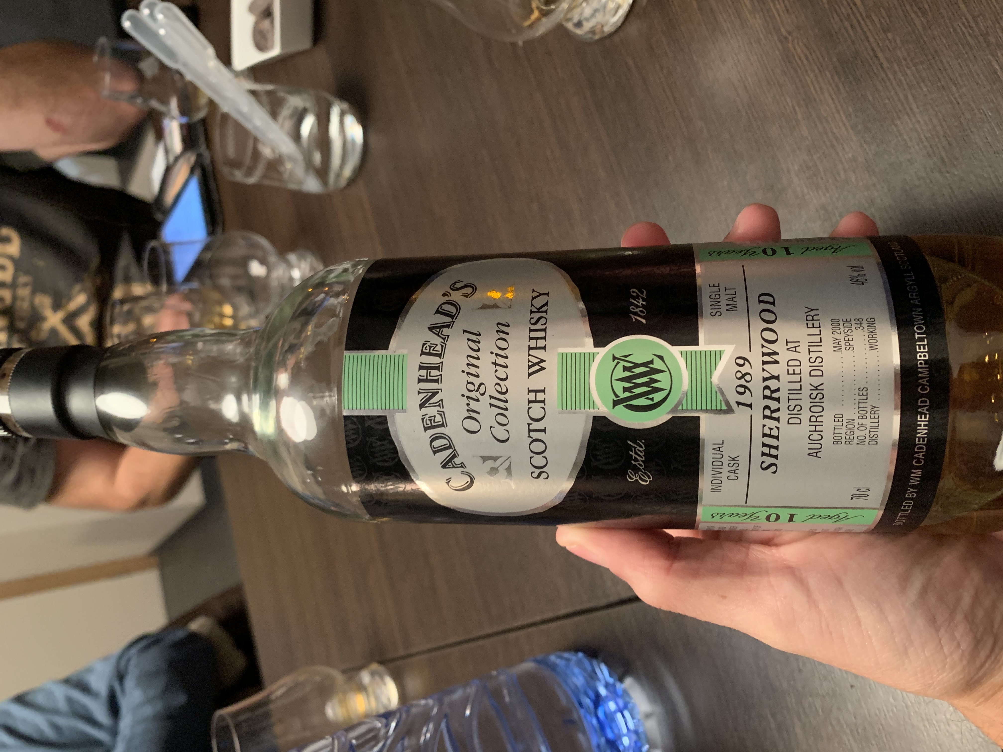 Auchroisk 1989 10 Year Sherrywood Original Collection (Cadenhead's)