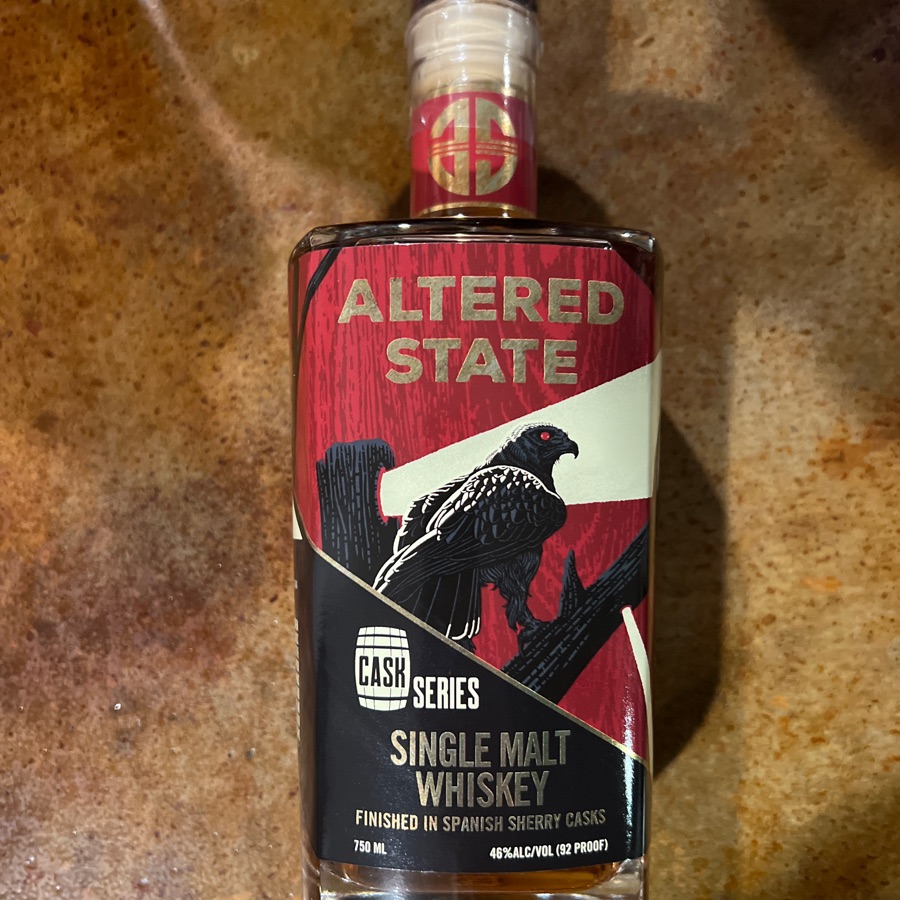 Altered State Cask Series Single Malt Whiskey (Finished in Spanish Sherry Casks)