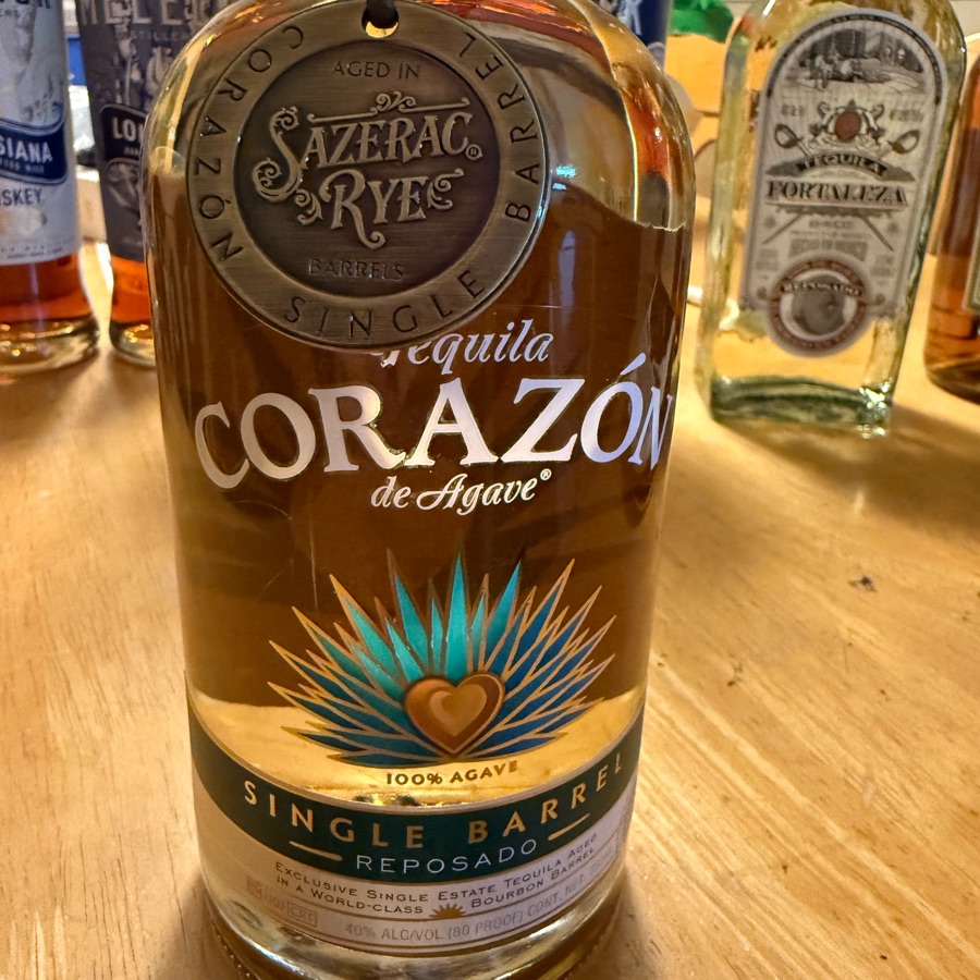 Corazon Reposado Single Barrel Aged in Sazerac Rye Barrels (Hokus Pokus Liquor Wine)