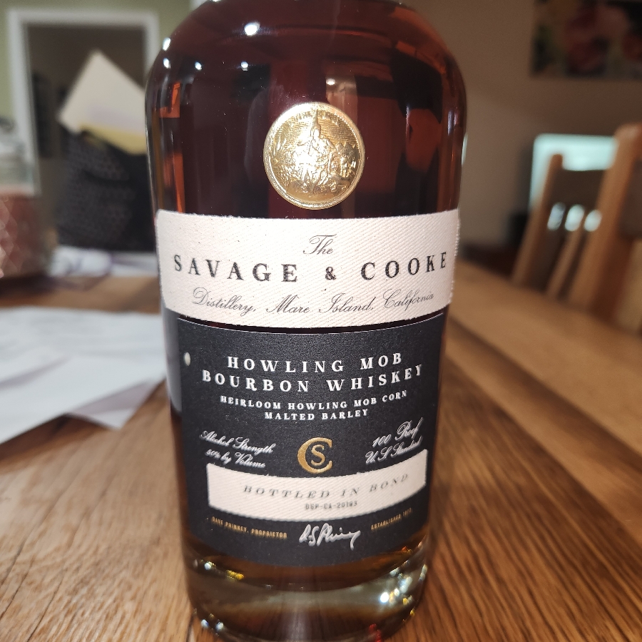 Savage & Cooke Bottled in Bond Howling Mob Bourbon