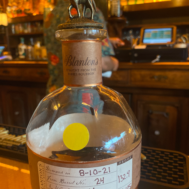 Blanton's Straight from the Barrel 2021