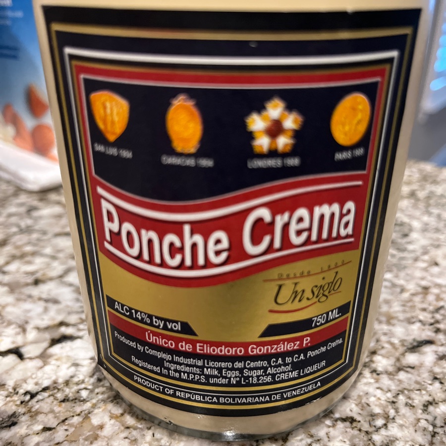 Ponche Crema