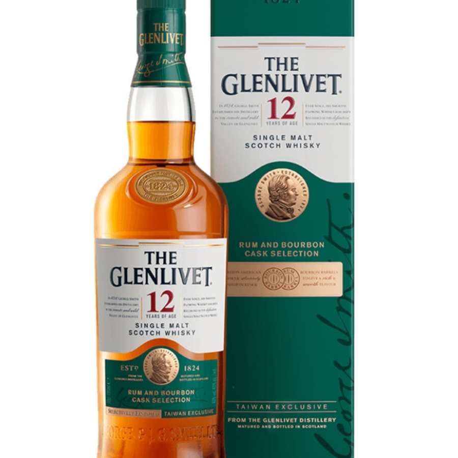 Glenlivet 12 year Rum and Bourbon Cask Selection (Taiwan Exclusive)