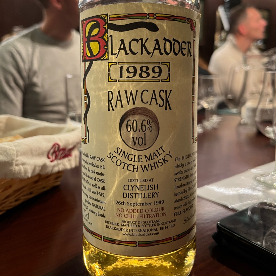 Clynelish 1989 Raw Cask (Blackadder)