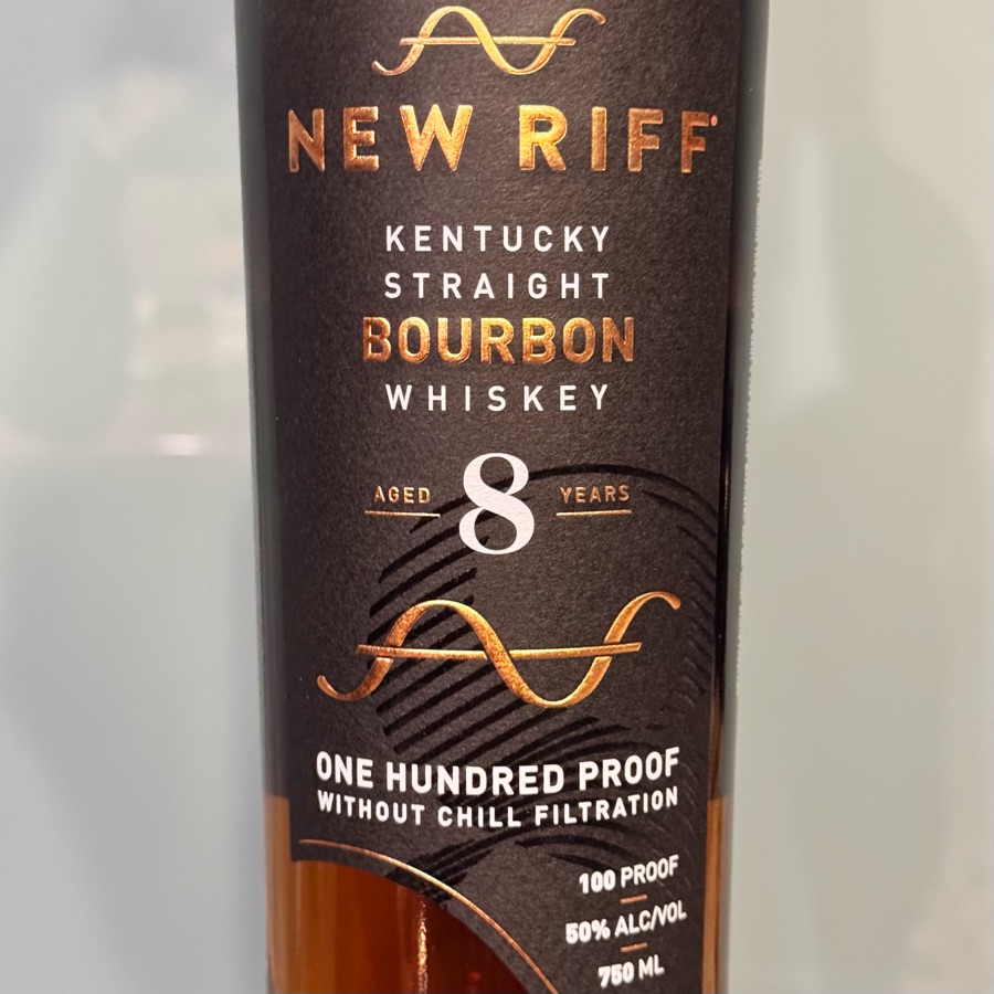 New Riff 8 Year Old Kentucky Straight Bourbon Whiskey