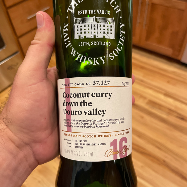 Coconut curry down the Douro valley - SMWSA - 37.127