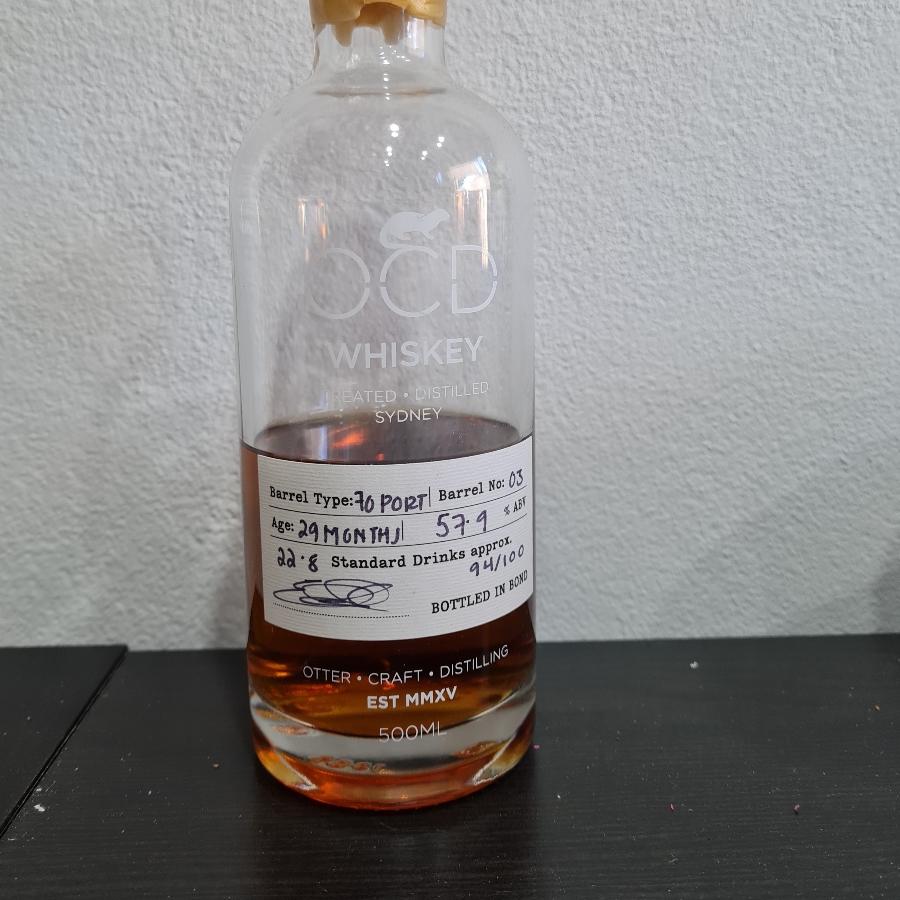 Otter Craft Distilling port barrel