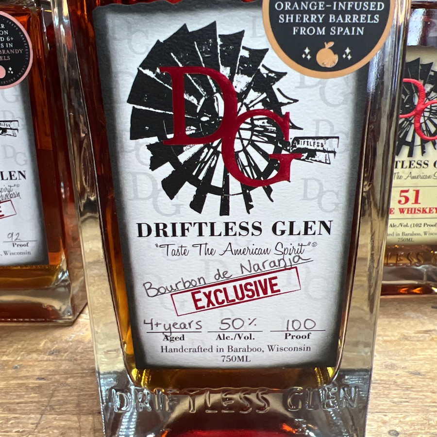 Driftless Glen Exclusive Bourbon de Naranja