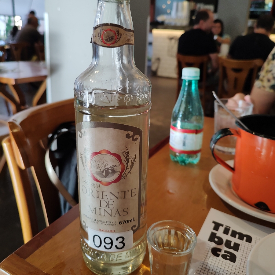 CACHAÇA ORIENTE DE MINAS BALSAMO OURO