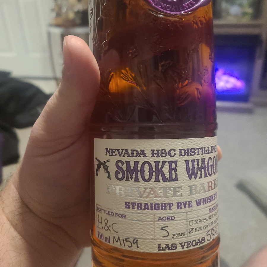 smoke wagon single barrel rye M159