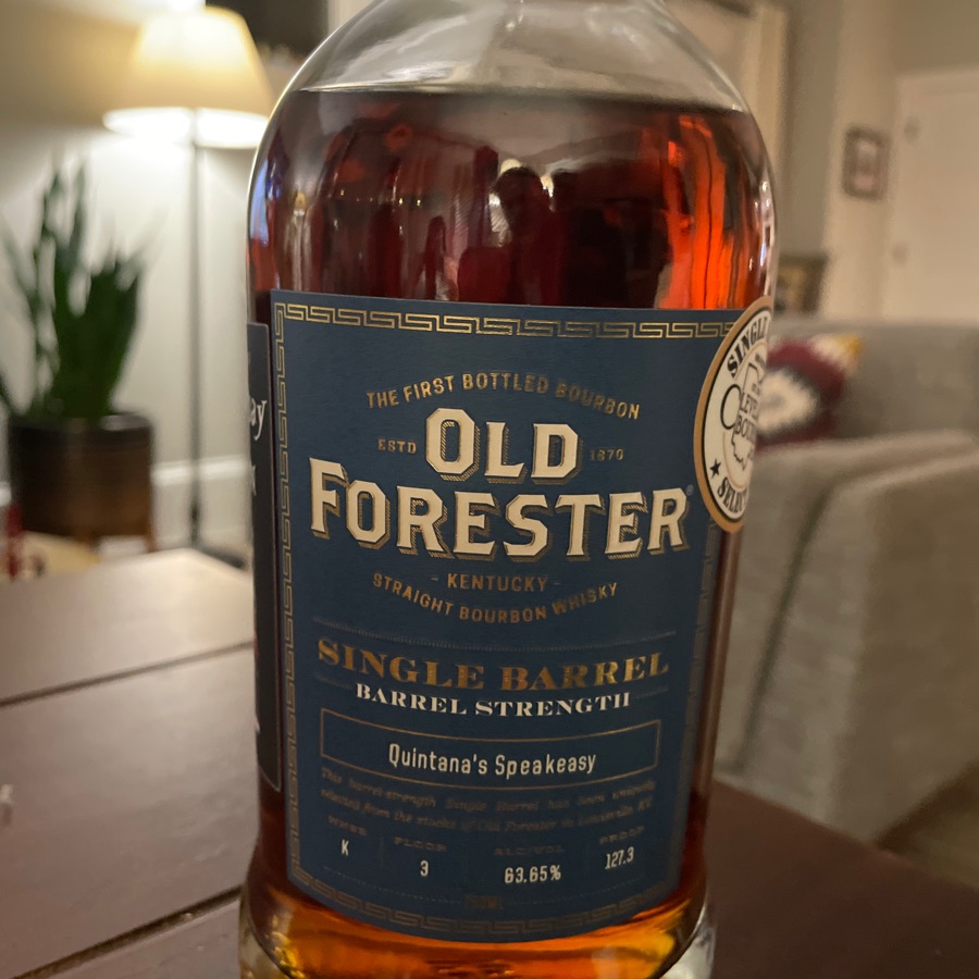Old Forester Single Barrel (Quintana's Speakeasy)
