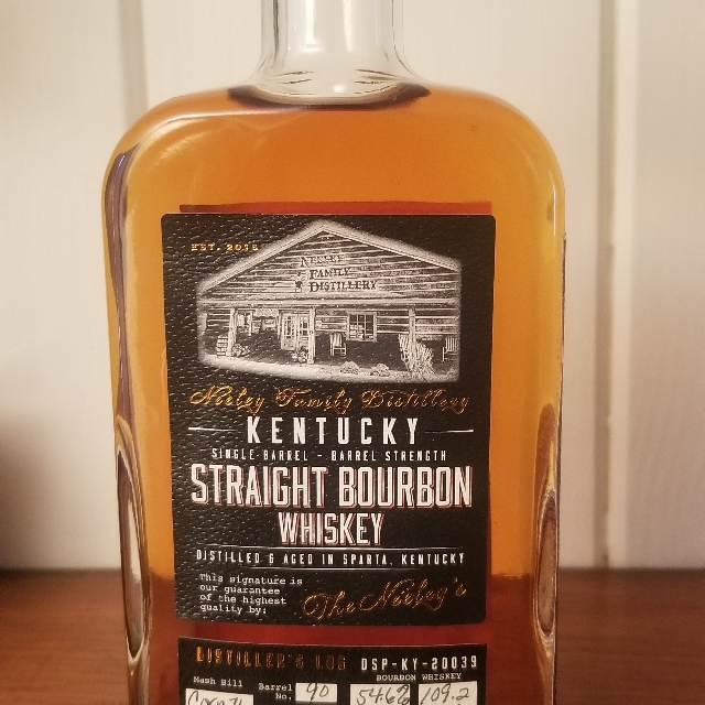 NEELEY FAMILY DISTILLERY STRAIT BOURBON WHISKEY RYEBINSONS