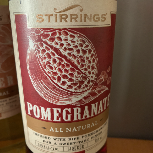 Stirrings pomegranate liqueur
