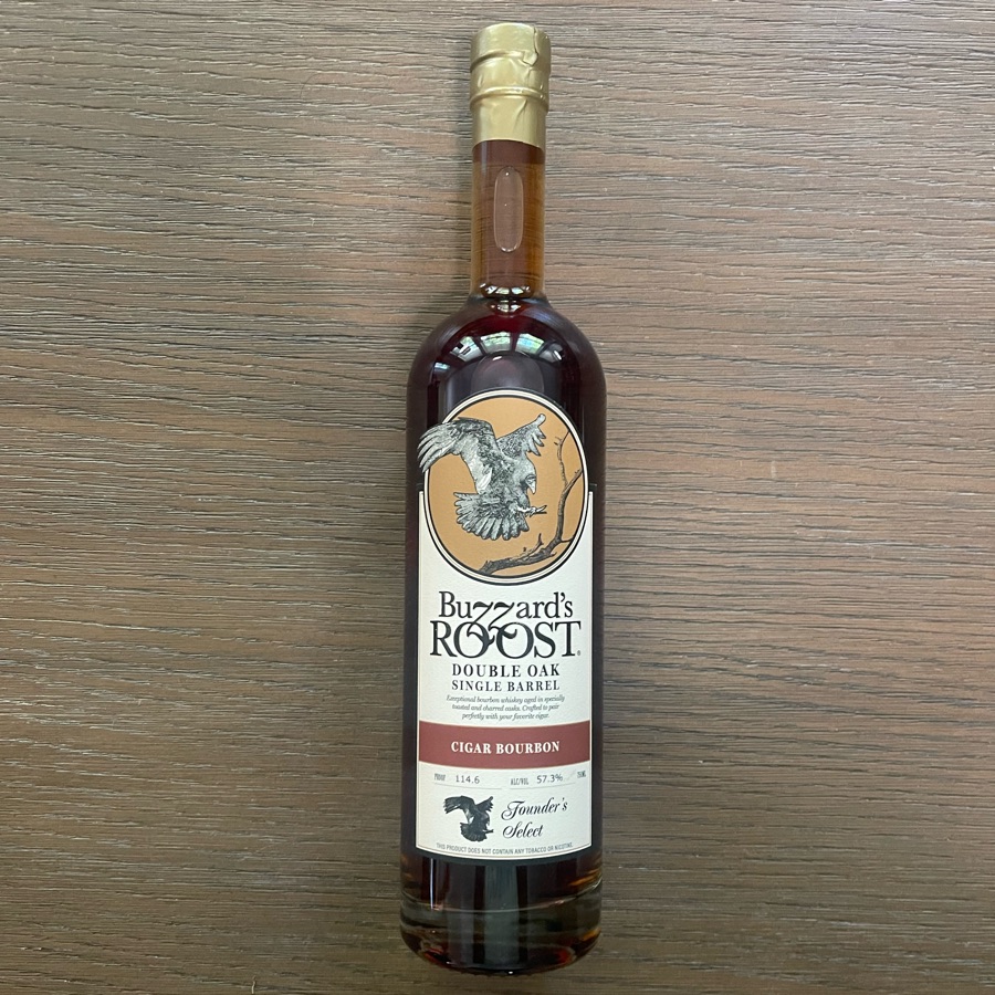 Buzzard's Roost Double Oak Single Barrel Cigar Bourbon - Founder's Select