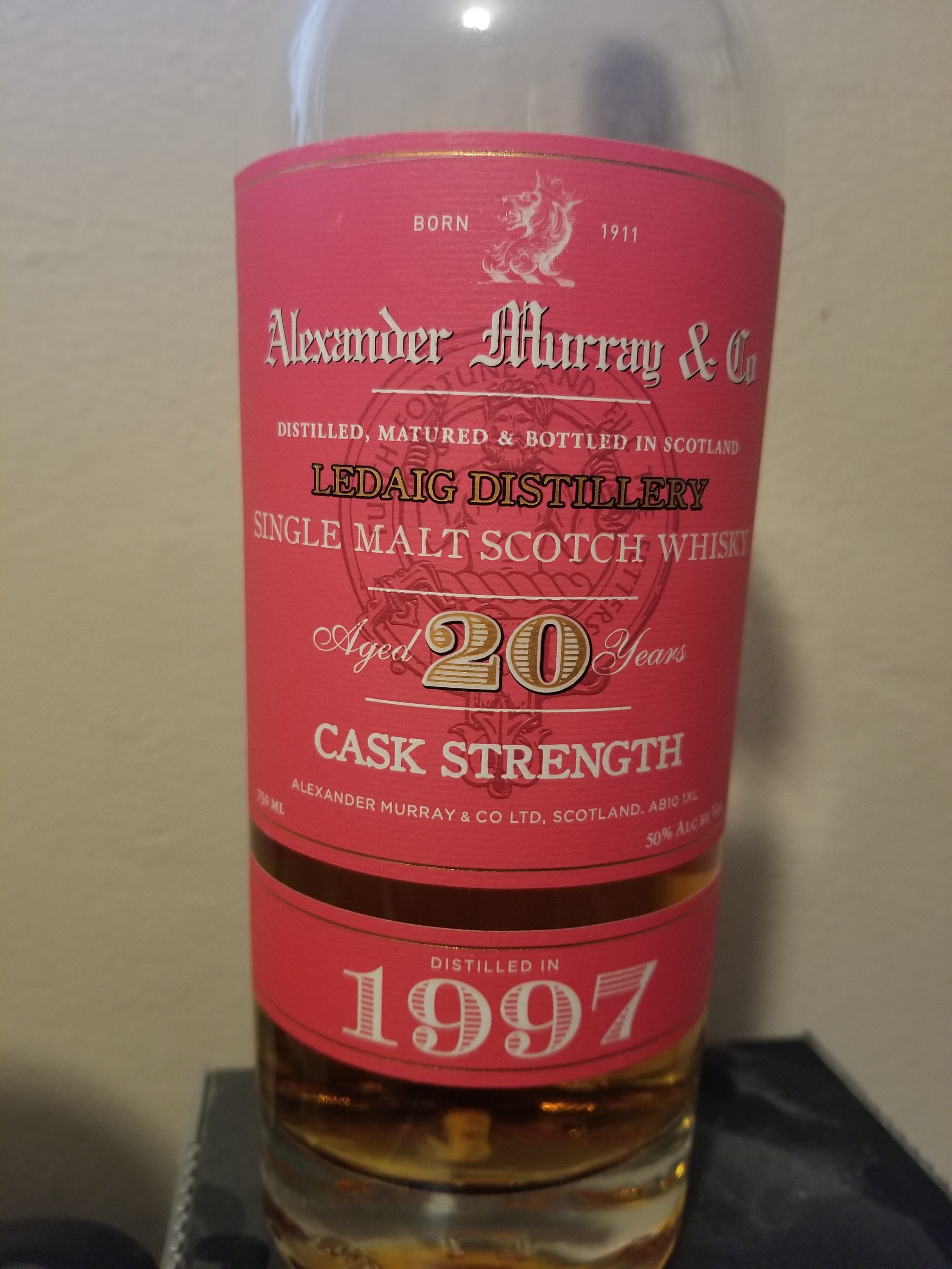 Ledaig 1997 20 Year Cask Strength (Alexander Murray & Co.)