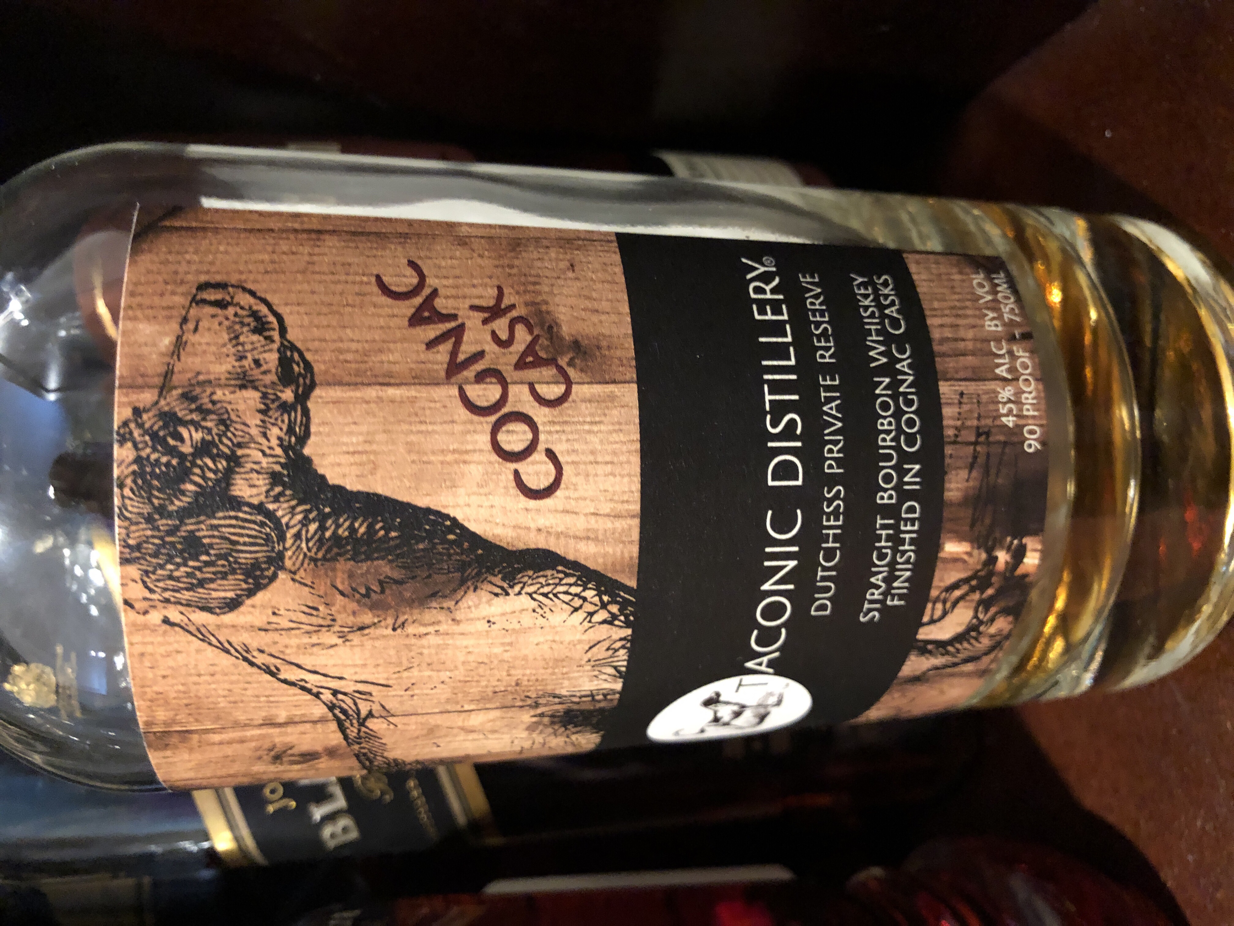 Taconic Distillery Dutchess Private Reserve Straight Bourbon Finished in Cognac Casks
