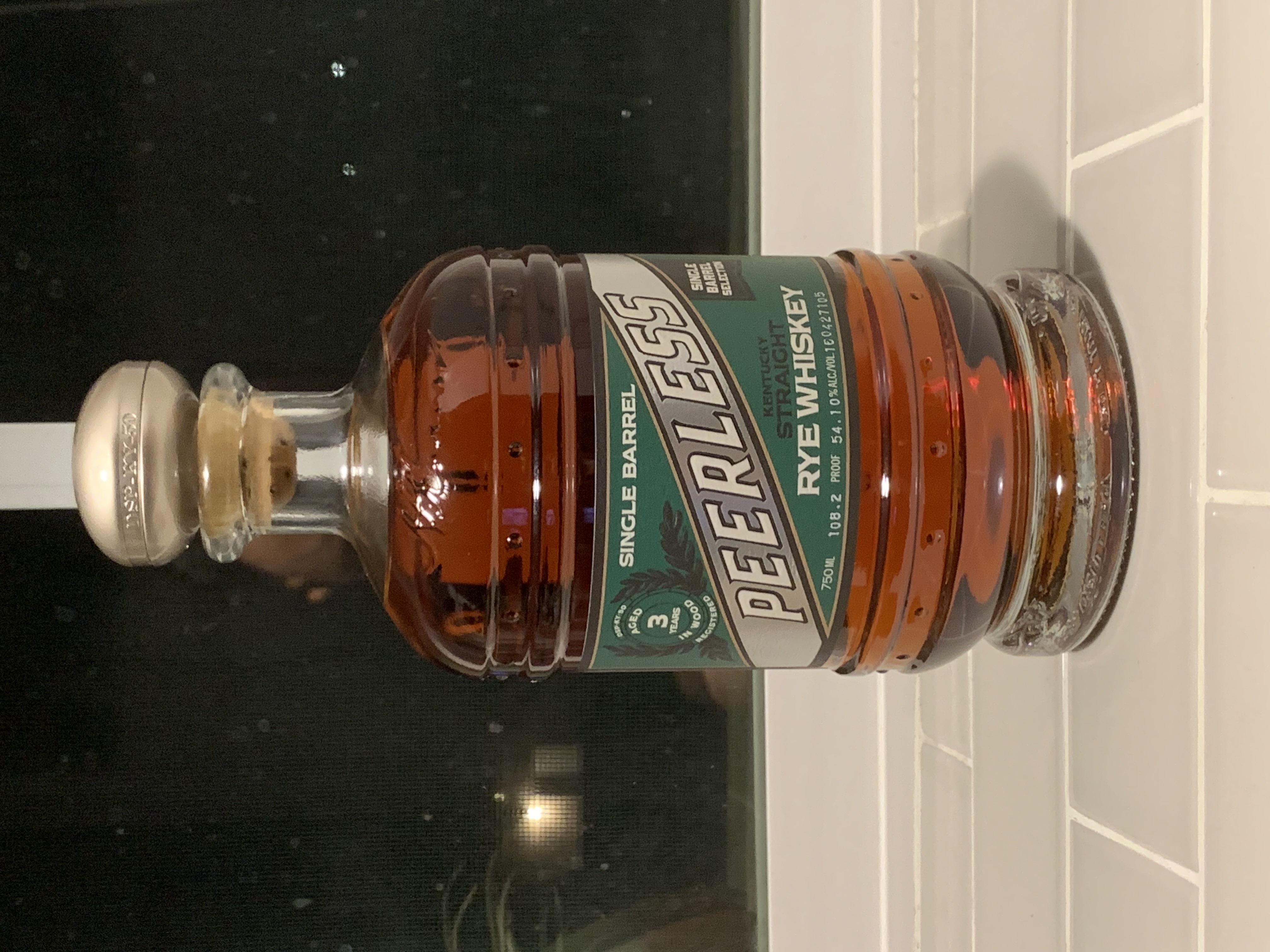 Peerless Single Barrel Kentucky Straight Rye "Rye Tai"