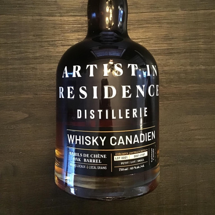 Artist in Residence Canadian Whisky