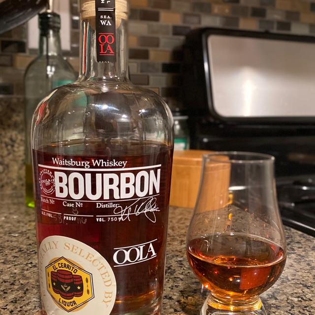 Oola Distillery Waitsburg Bourbon El Cerrito Pick