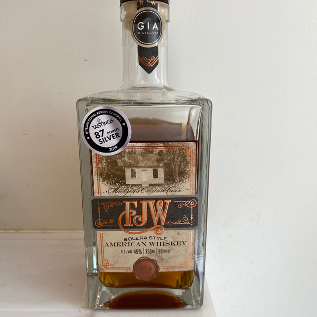 FJW Solera Style American Whiskey