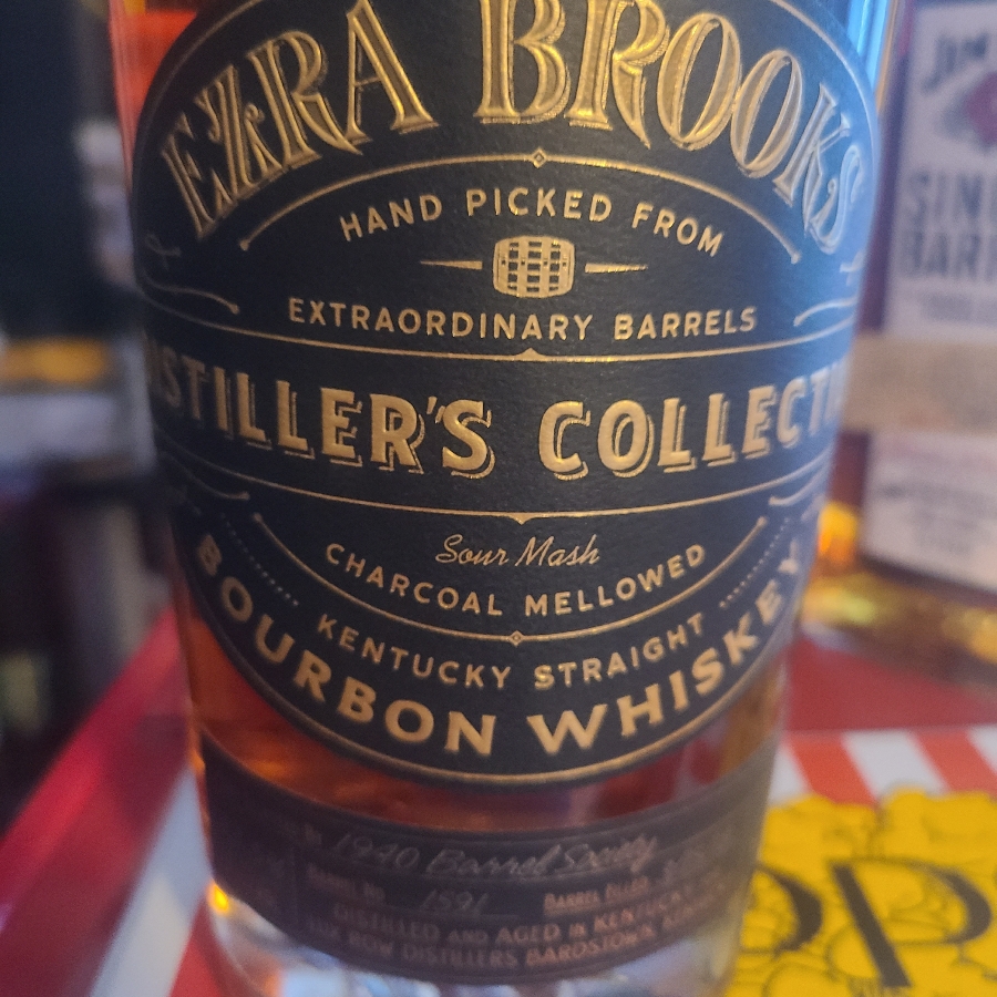 Ezra Brooks Distillers Collection 1940 Barrel Society pick