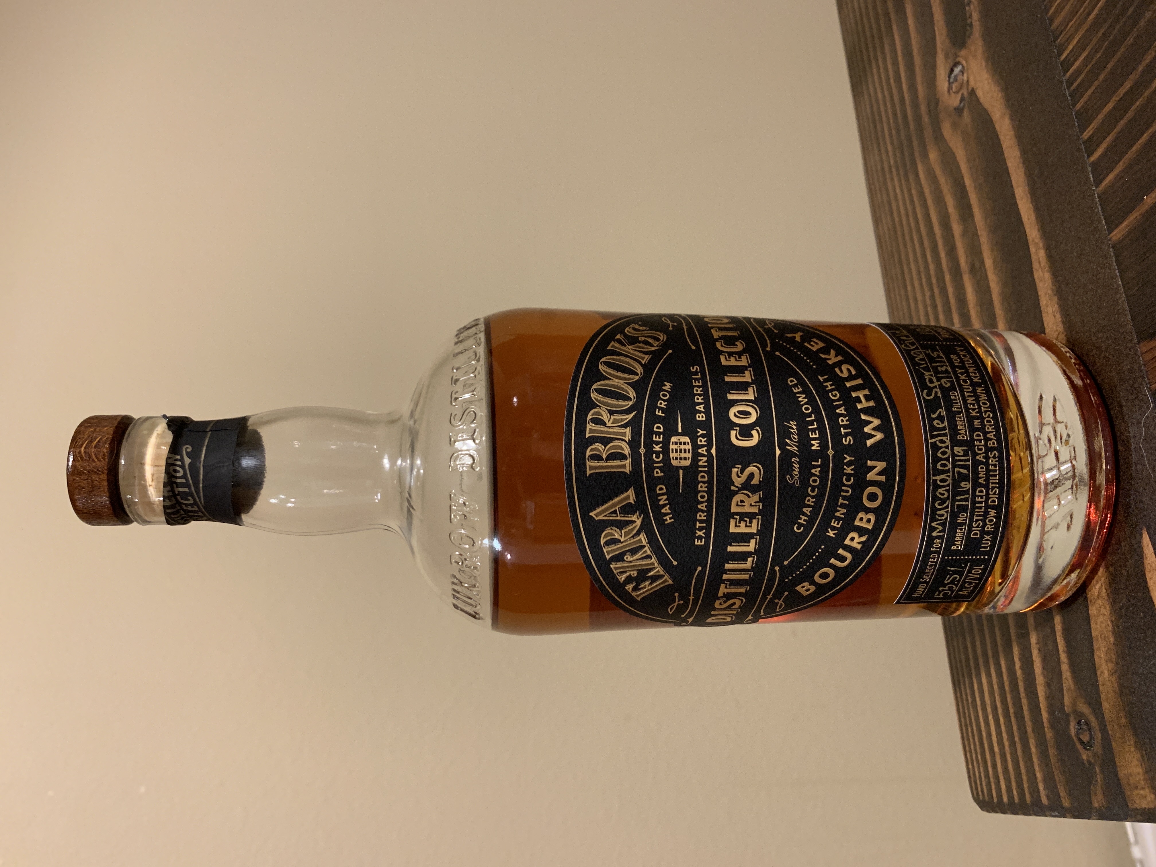 Ezra Brooks Distiller's Collection Single Barrel Bourbon #7167119 (Macadoodles Springfield)