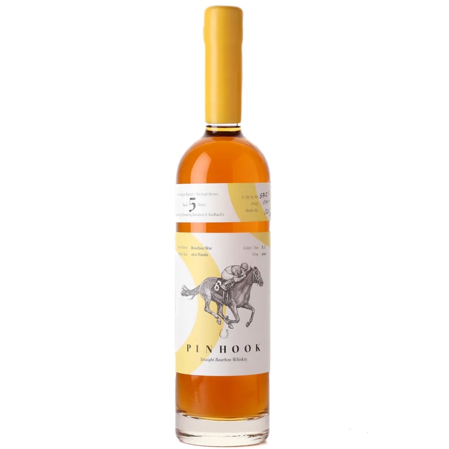 Pinhook Vertical Aged 5 Years Straight Bourbon Whiskey - Single Barrel - Selected by Seelbach's