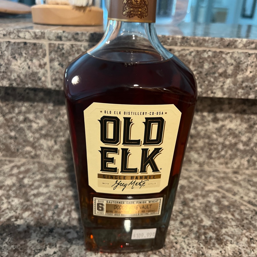 Old Elk single barrel Sauternes Cask Finish Straight Wheat (pick)