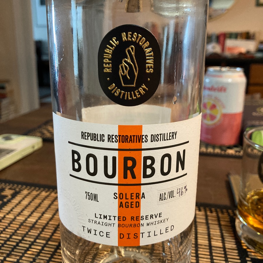 Republic Restoratives Estate 
Bourbon