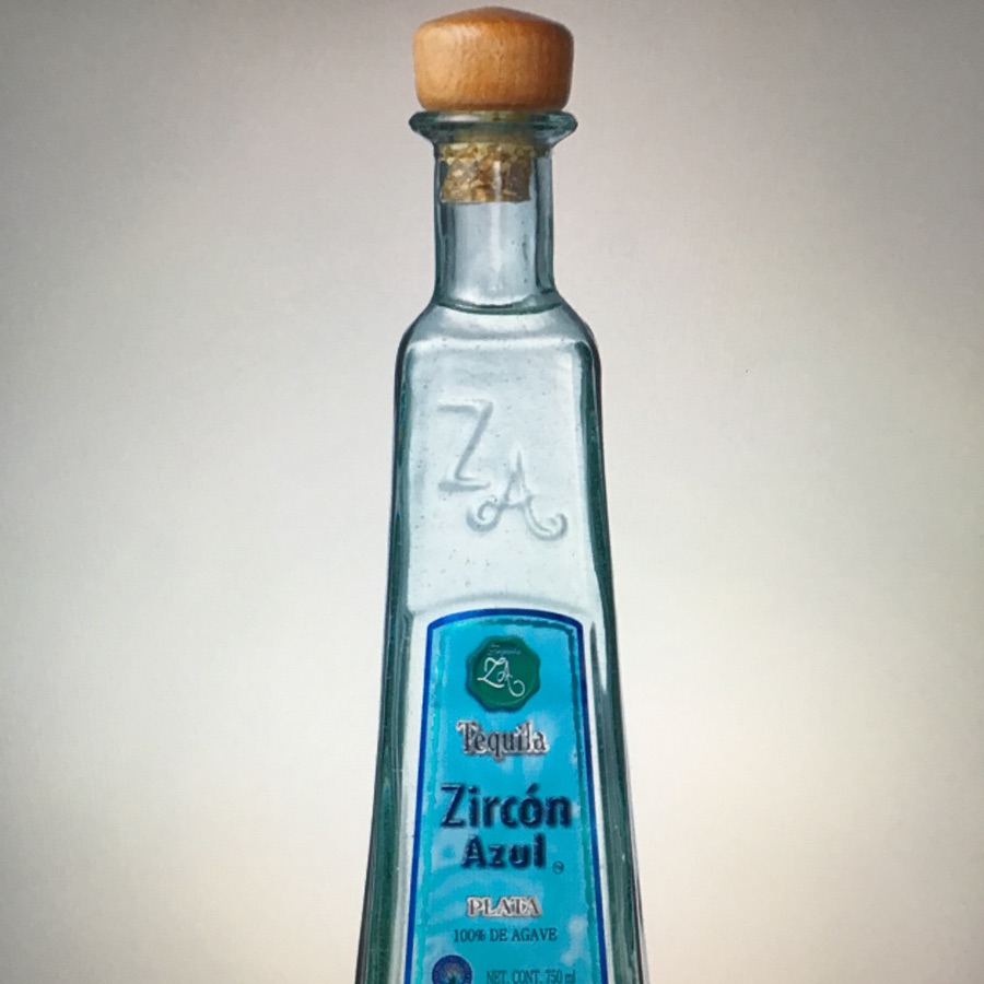 Zircón Azul Plata