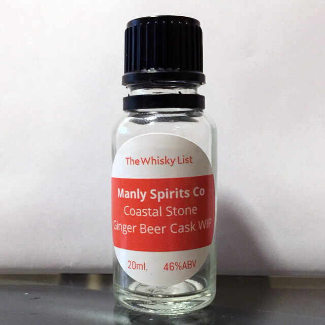 Manly Spirits "Coastal Stone" Elements Series Ginger Beer Cask